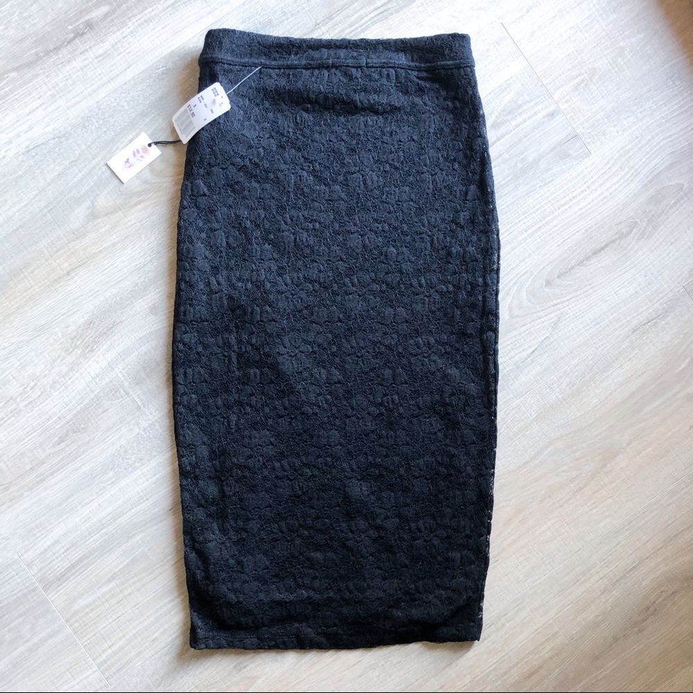 Lace Pencil Skirt NWT